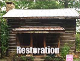 Historic Log Cabin Restoration  Carlisle County, Kentucky